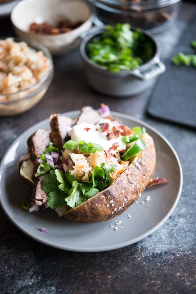 Loaded Baked Potato Bar - Plowing Through Life