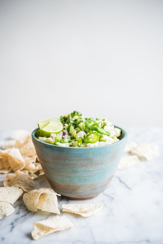 The Best Fish Ceviche Recipe With Avocado And Tomatillos Fed Fit