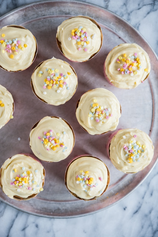 Gluten Free Funfetti Cupcakes Fed and Fit
