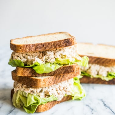 classic tuna salad sandwich