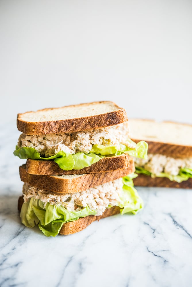 classic tuna salad sandwich