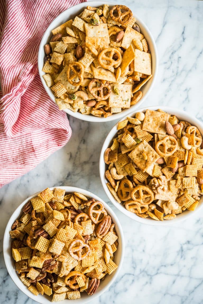 Homemade Chex Mix Recipe 3 Ways Original Spicy And Honey Nut