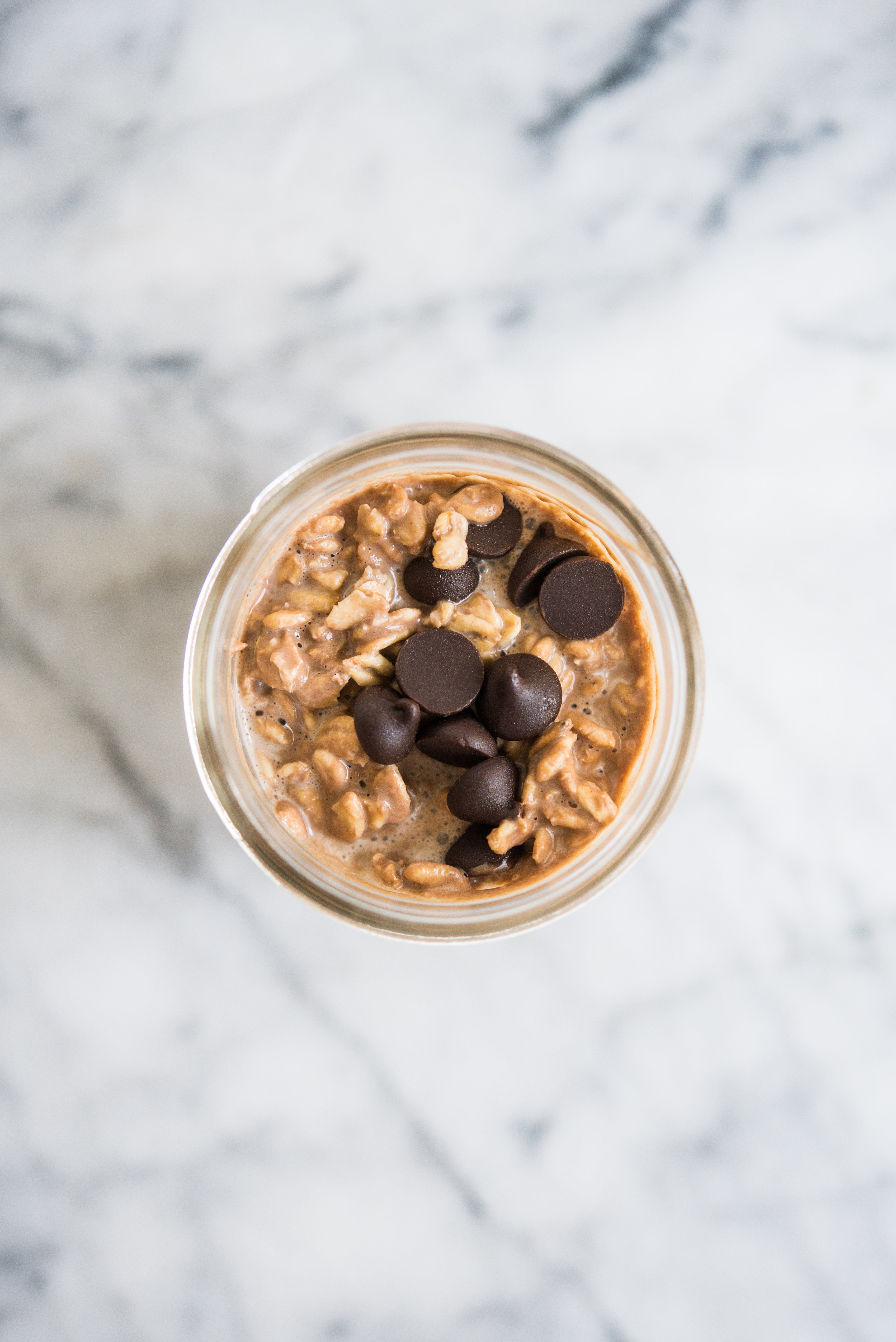 Overnight Oats - Chocolate Peanut Butter - The Fit Peach