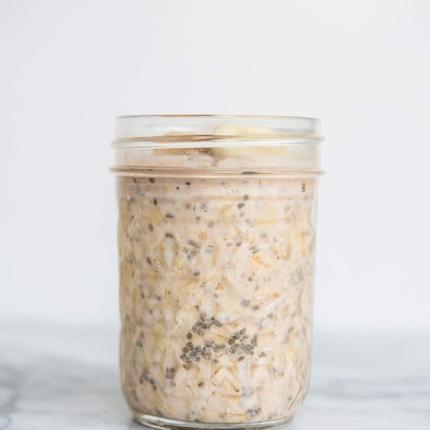 Overnight Oats Recipe (Banana Nut) - Fed & Fit