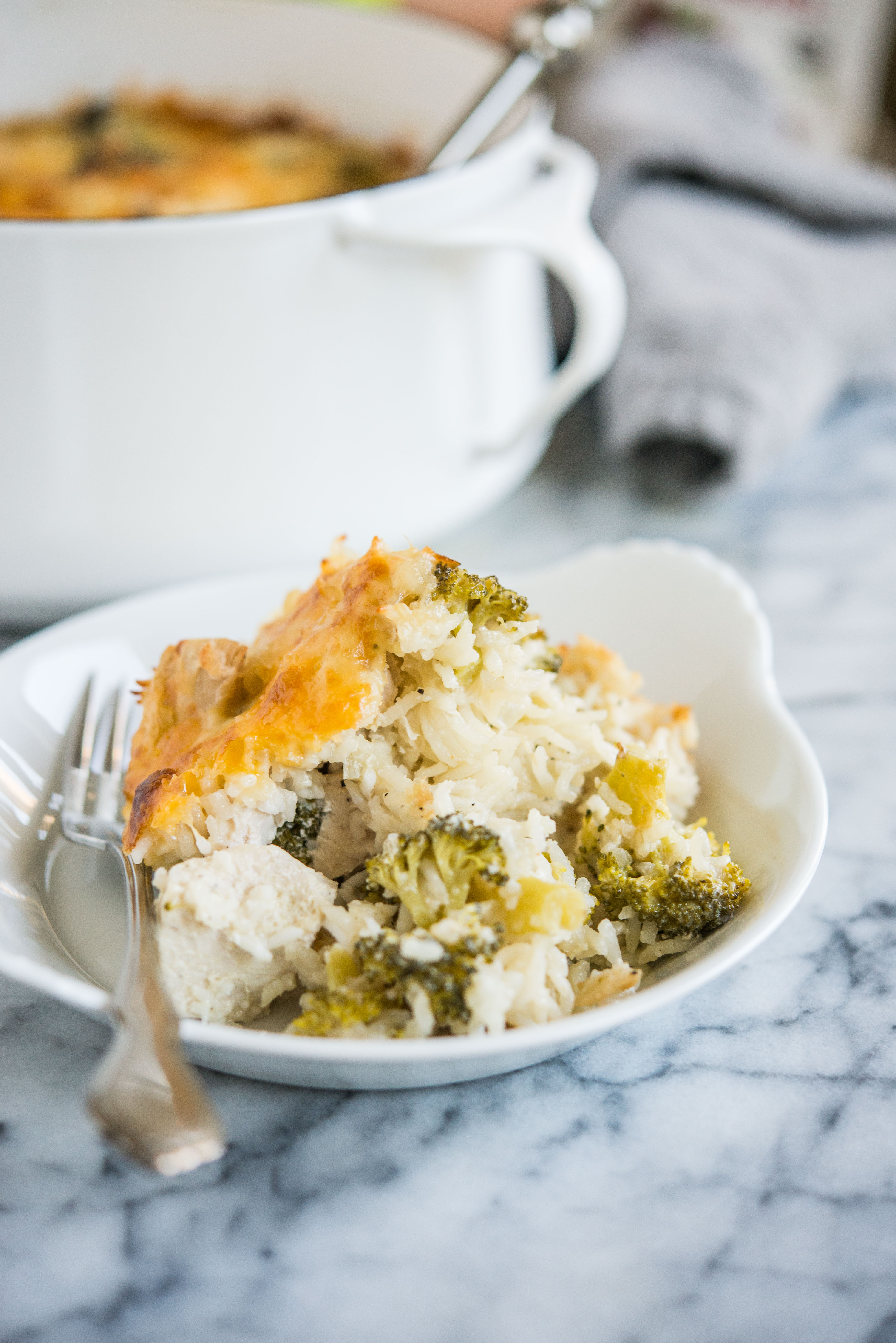 broccoli chicken and rice casserole