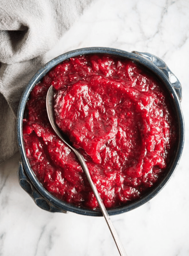 paleo cranberry sauce