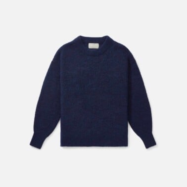 blue wool sweater - eco-friendly gift guide