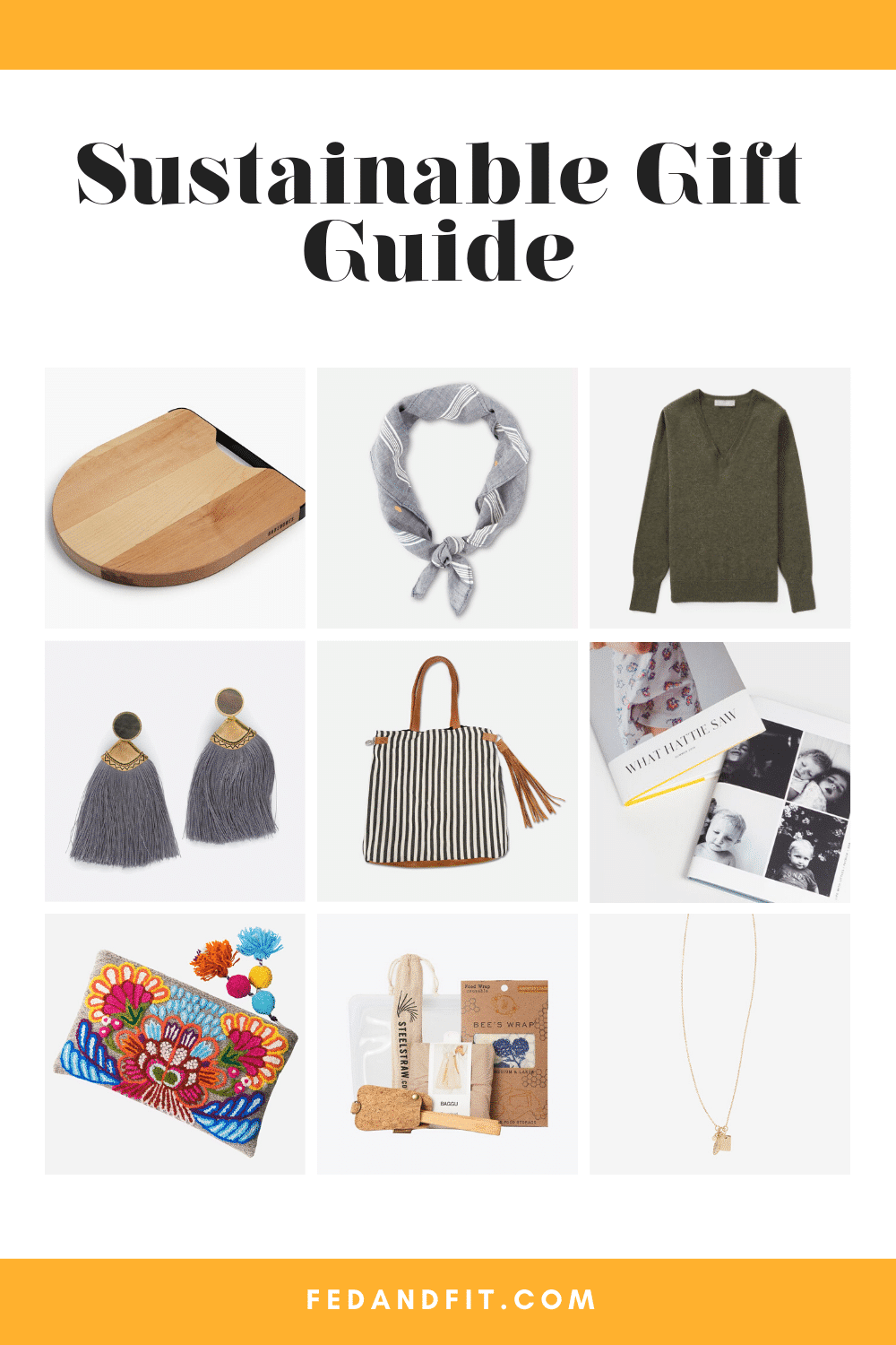 sustainable gift guide