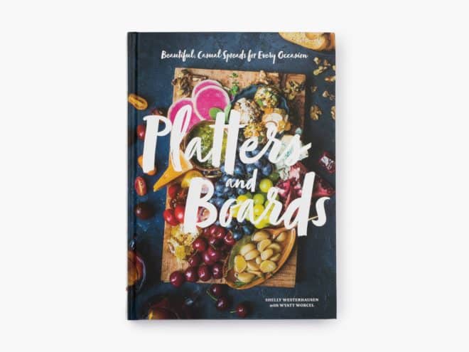 platters and boards cookbook - sustainable gift guide
