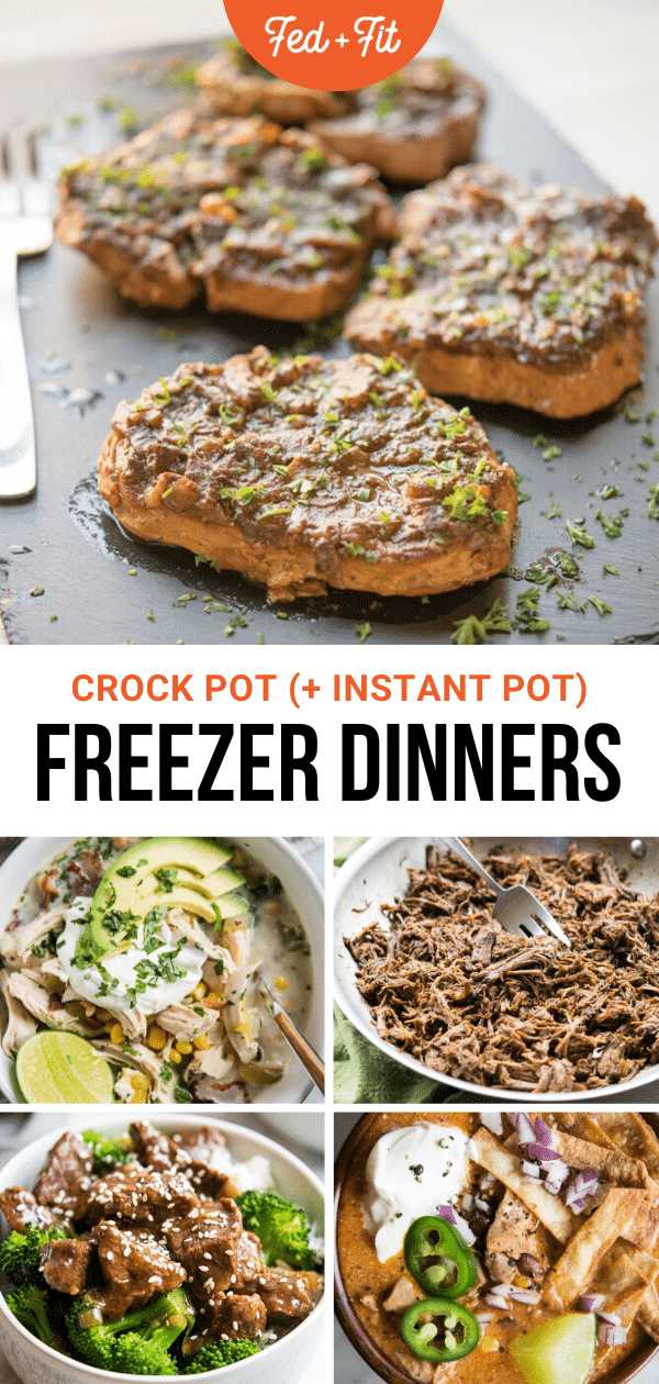 10 Simple Crockpot Freezer Meals (Recipe Included) Fed & Fit