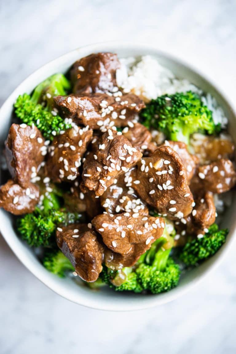 Instant Pot Beef & Broccoli - Fed & Fit