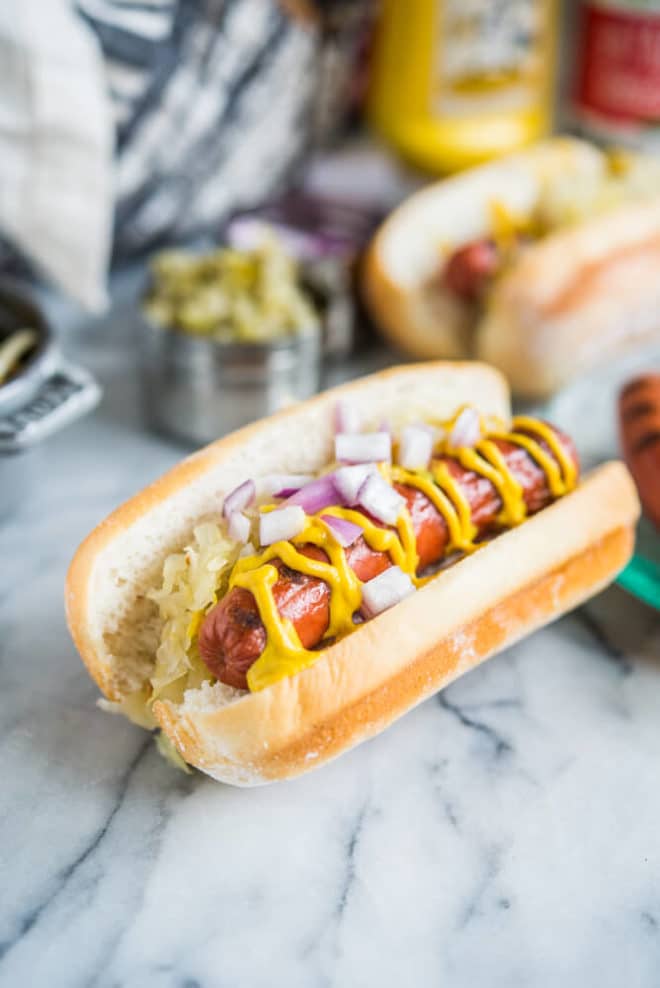 How to Make the Ultimate Hot Dog Bar - Fed & Fit