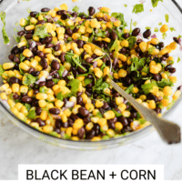 Black Bean and Corn Salsa - Fed & Fit