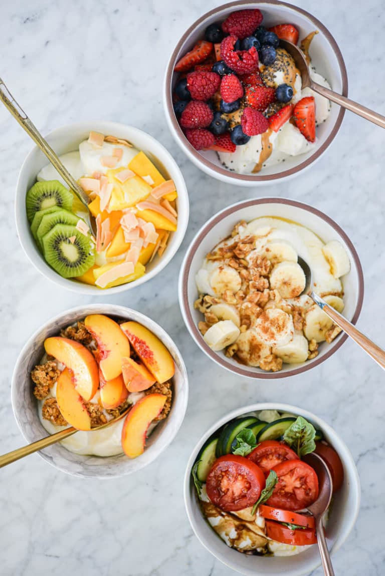 5 Greek Yogurt Bowls For A Protein Packed Breakfast Fed And Fit