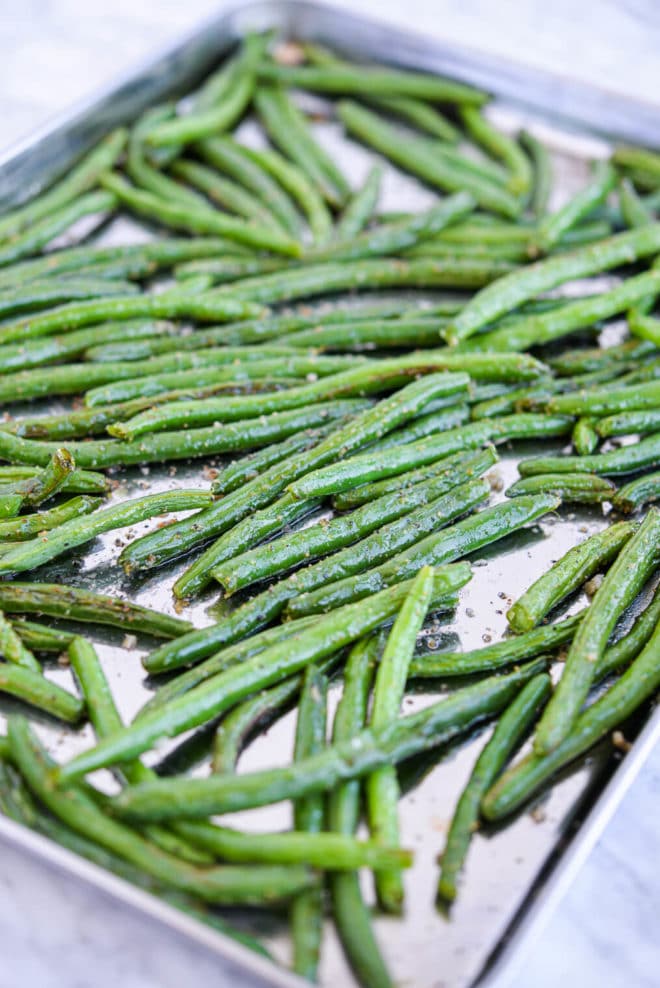 Oven Roasted Green Beans - Fed & Fit