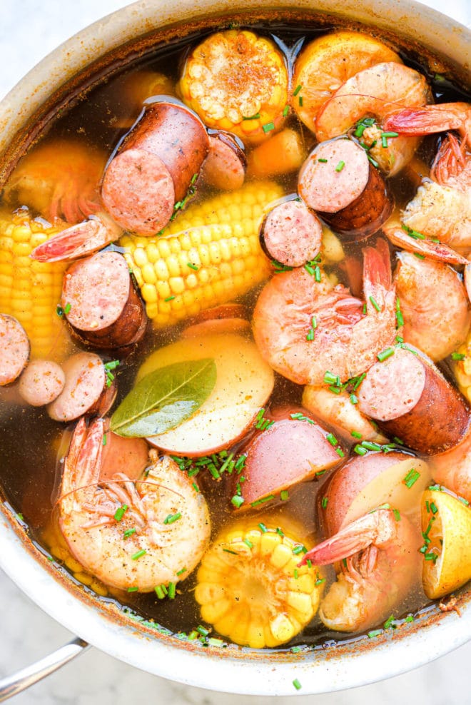 How to cook a shrimp boil