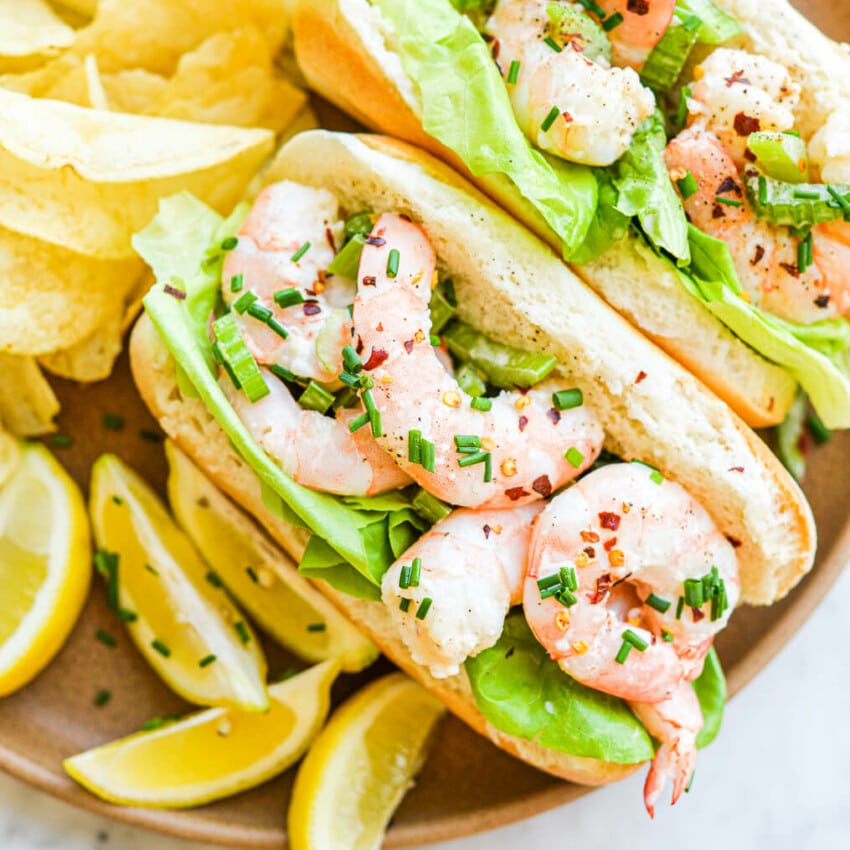 Shrimp Roll Recipe - Fed & Fit