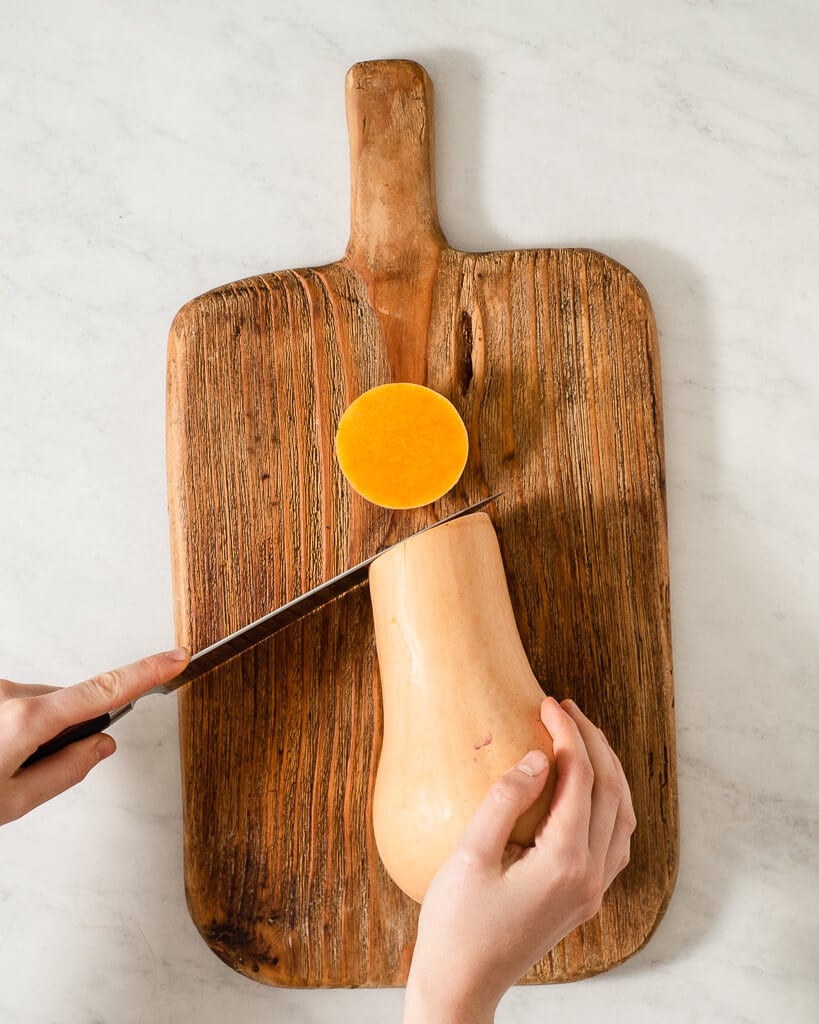 How to Cut Butternut Squash - The Wooden Skillet