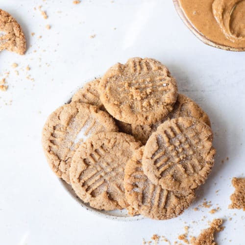 Vegan Peanut Butter Cookies Fed & Fit
