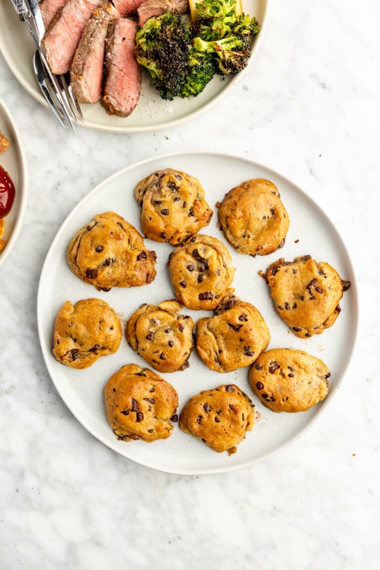 Air Fryer Chocolate Chip Cookies Fed & Fit
