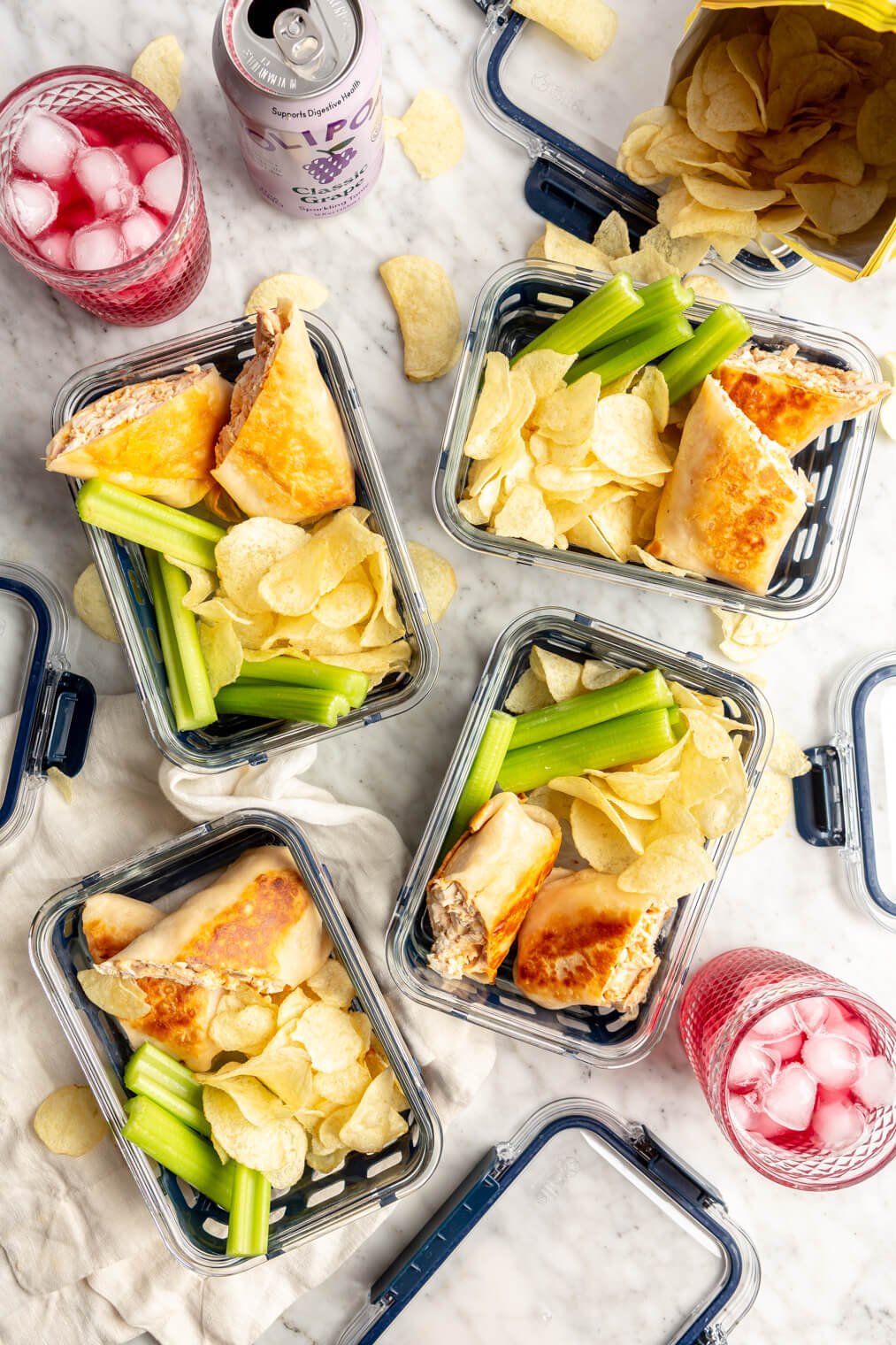 Buffalo Chicken Salad Bento Box 