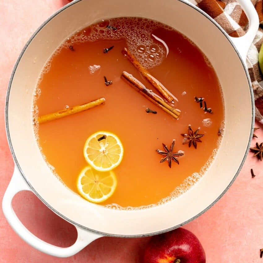 Hot Spiced Apple Cider Recipe Fed & Fit