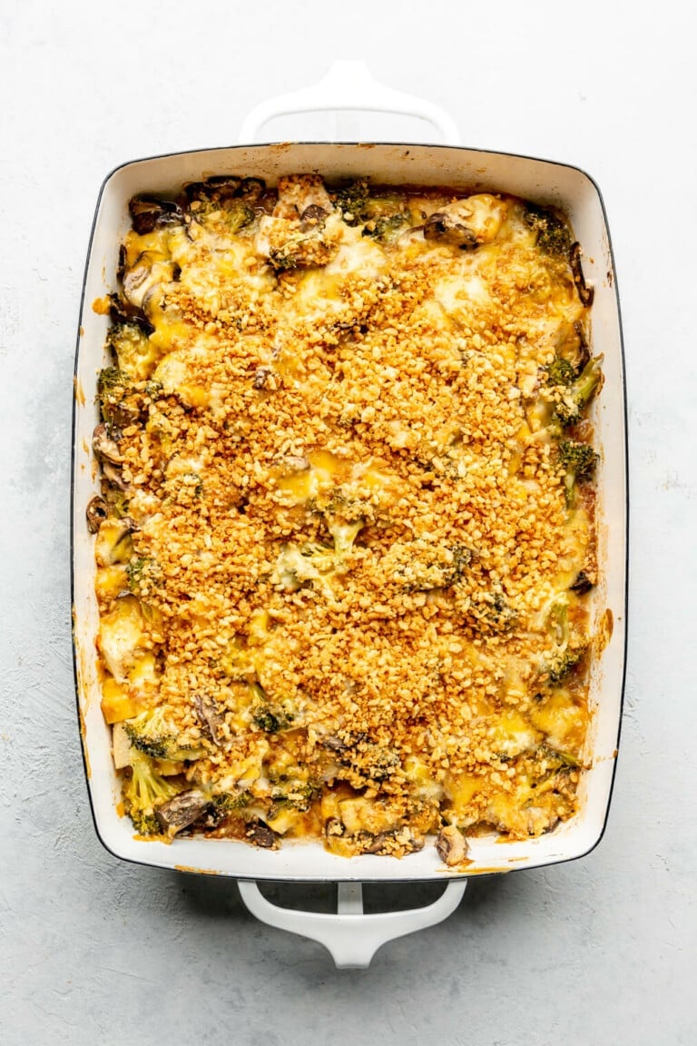 The Best Chicken Divan (Chicken Broccoli Casserole) - Fed & Fit