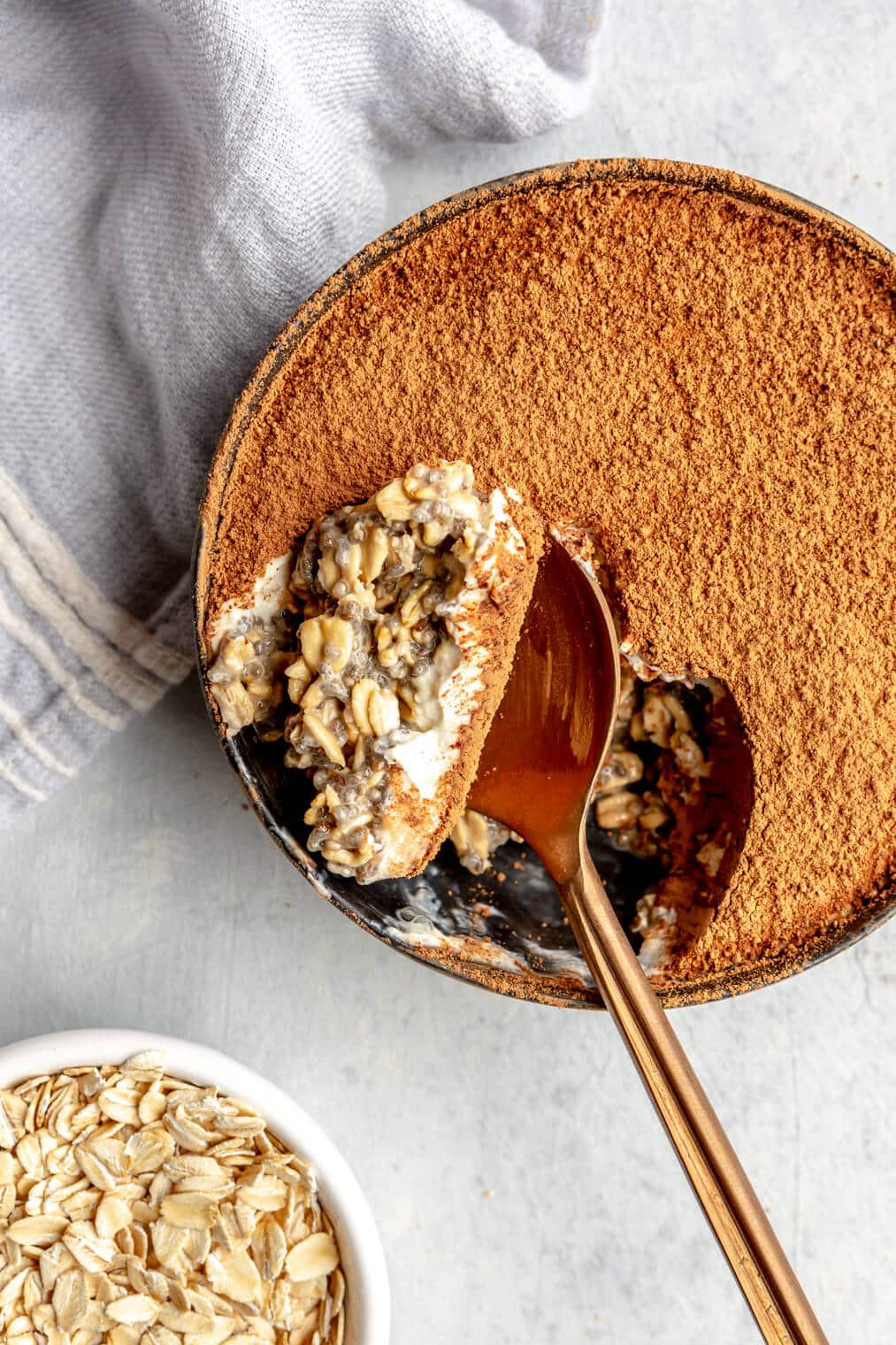 Tiramisu Overnight Oats Recipe
