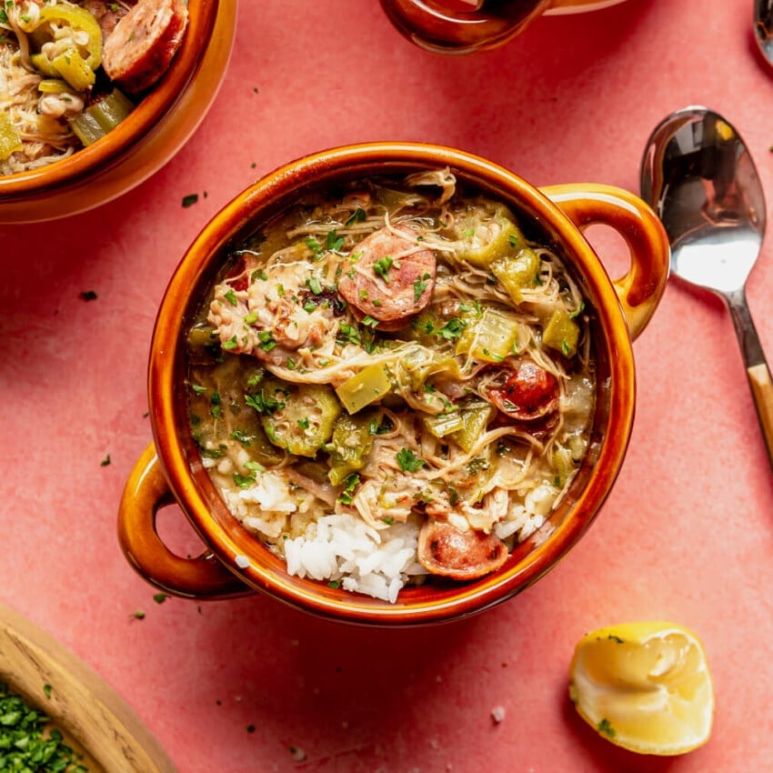 The Best Instant Pot Gumbo with Chicken and Sausage Fed & Fit