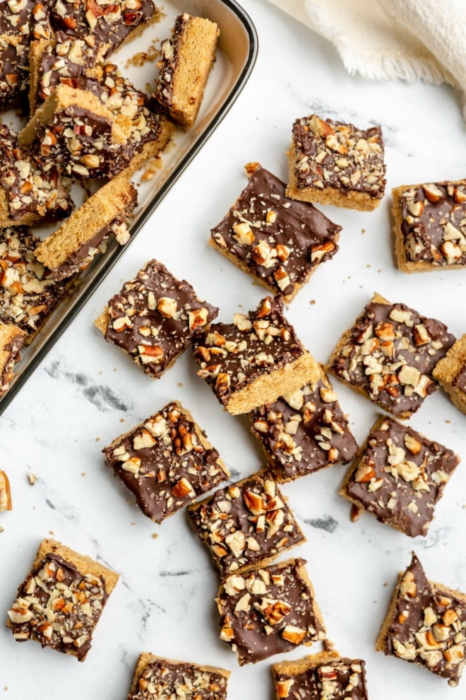 The Best Homemade Toffee Bars Fed & Fit