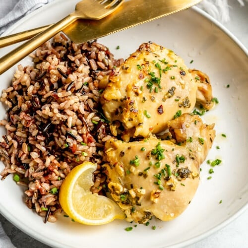 Lemon Garlic Chicken Thighs: Easy & Delicious Recipe - Fed & Fit