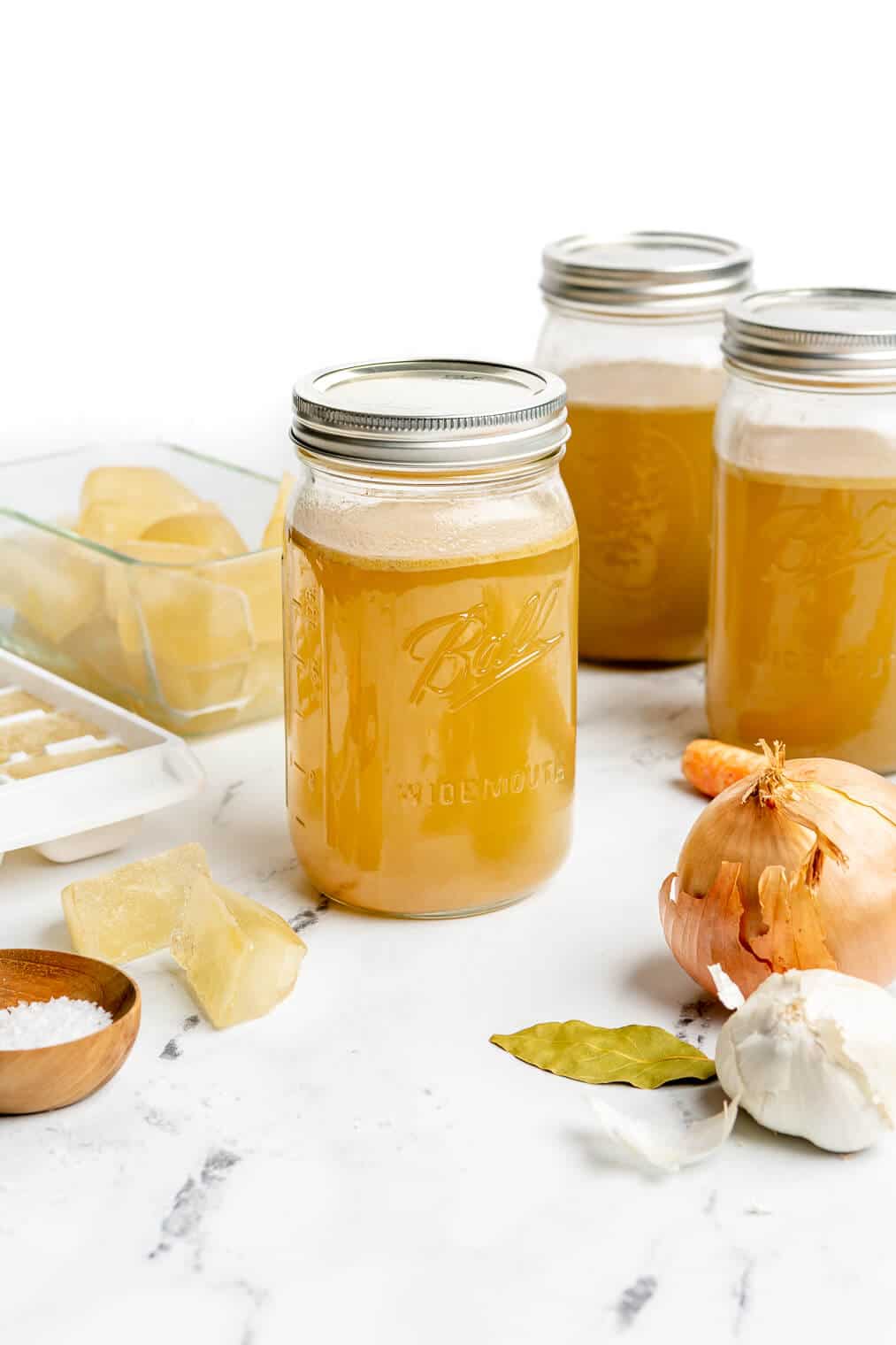 Homemade Chicken Broth, Fresh and Simple - Familystyle Food