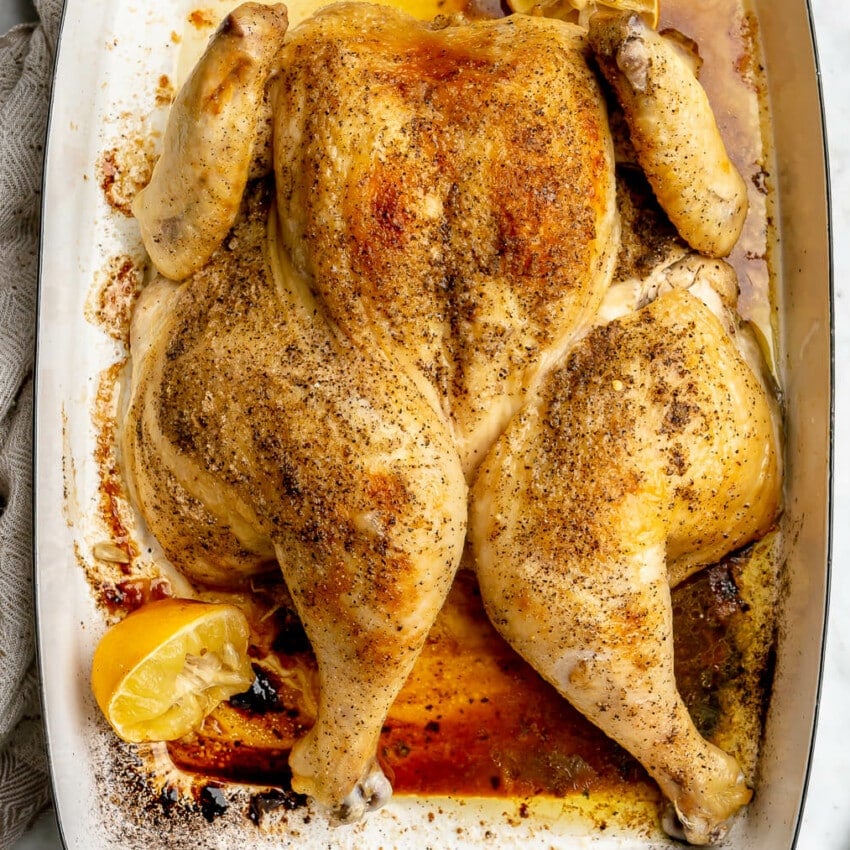 Incredible Roasted Mayo Chicken Recipe - Fed & Fit