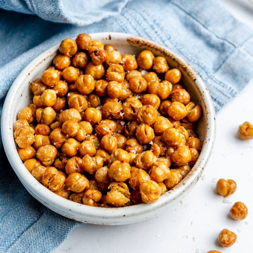 Perfect Crispy Air Fryer Chickpeas - Fed & Fit