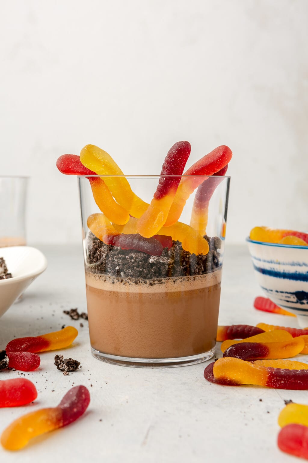 Dairy-Free Dirt Worm Pudding