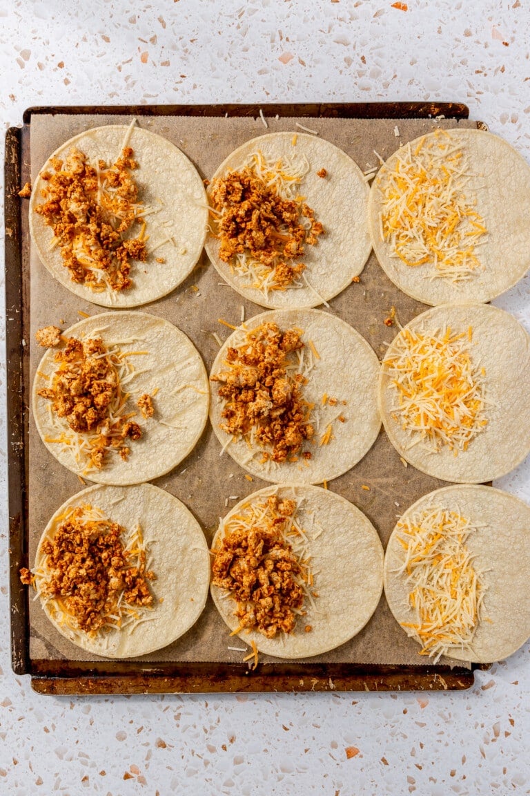 Baked Ground Chicken Tacos Fed & Fit