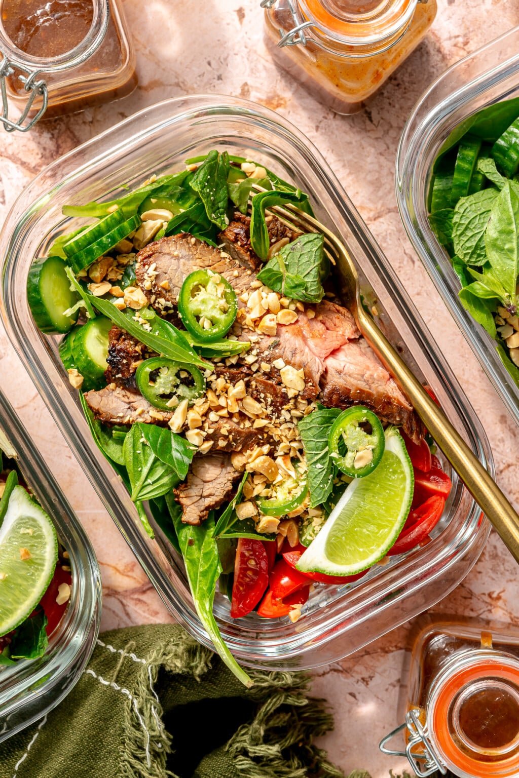 Thai-Inspired Beef Salad - Fed & Fit