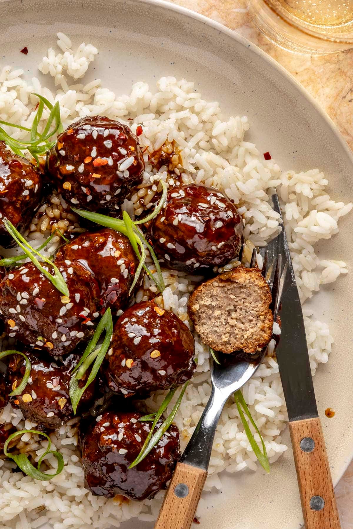 Slow Cooker Turkey Teriyaki Meatballs