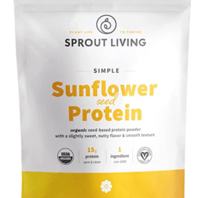 Sprout Living Simple Sunflower Seed Protein Powder
