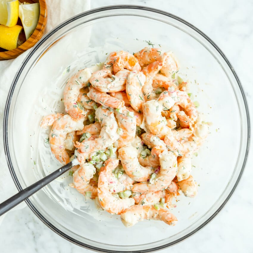 Classic Shrimp Salad Recipe - Fed & Fit
