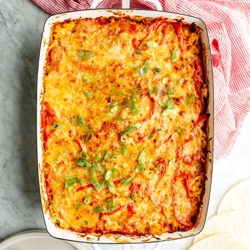 King Ranch Chicken Casserole - Fed & Fit