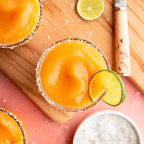 Best Peach Margarita On The Rocks Recipe Dandk Organizer
