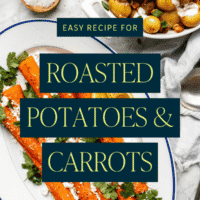 Easy Oven Roasted Potatoes and Carrots - Fed & Fit