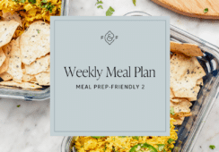 Meal Prep-Friendly Meal Plan 2 (with Video!)