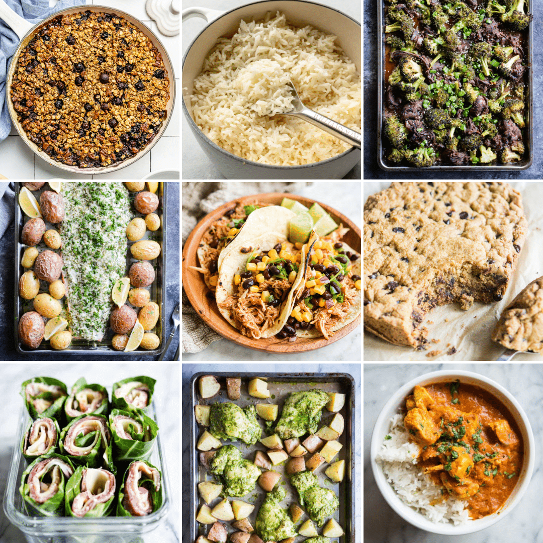 Easy Instant Pot Meal Prep Plan